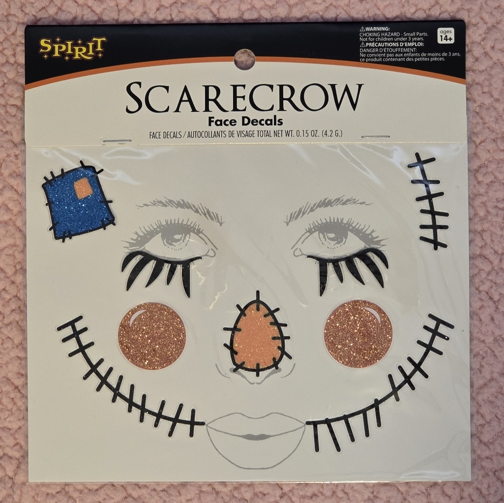 Scarecrow Face Decals